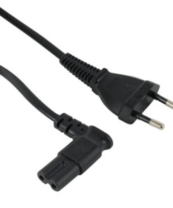 Alternative view of Scanpart Netsnoer Haaks Zwart 2.0m