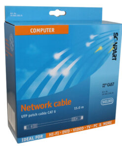 Scanpart Netwerkkabel Cat6 (utp) 15.0m