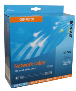 Scanpart Netwerkkabel Cat6 (utp) 20.0m