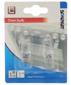 Scanpart Ovenlamp G9 40w 300gr. Halo A2