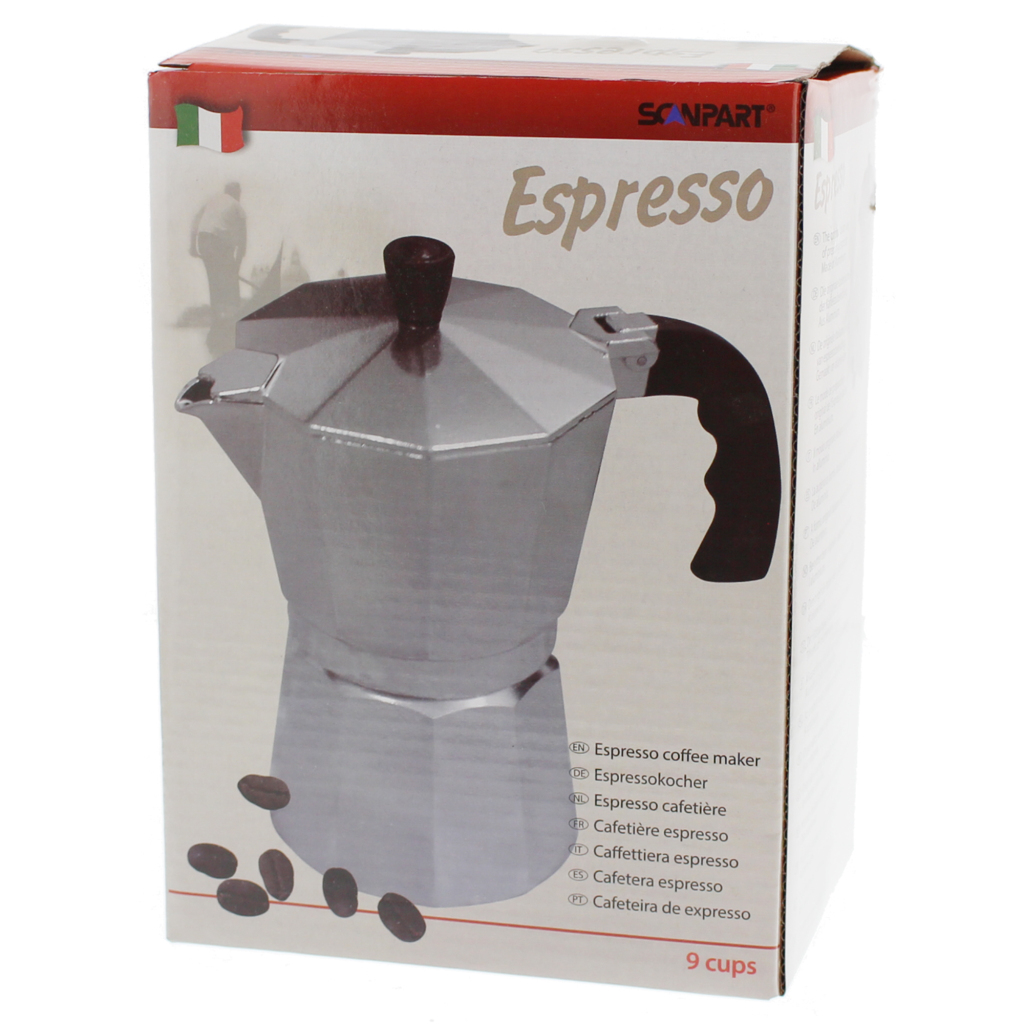 Scanpart Percolator 9 Kops Aluminium - Image 2