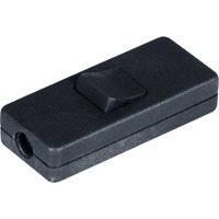 Alternative view of Scanpart Snoerschakelaar Zwart 1p 2amp