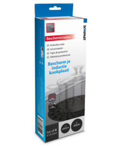 Scanpart Speed Inductiemat Set 2x20/2x26 cm Zwart