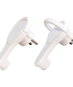 Alternative view of Scanpart Stekker Met Ra Plat Haaks Wit