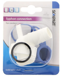 Scanpart Syphon Aansluiting voor Condensdroger Wit