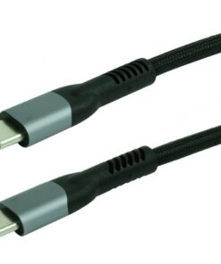 Scanpart USB C Laad en Data Kabel 2 m Zwart