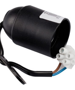 Scanpart Verhuisfitting E27 Zwart 2 Stuks