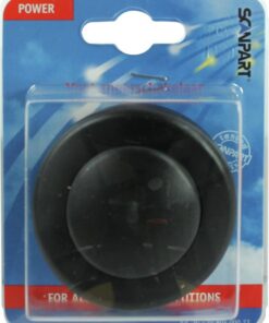 Scanpart Vloerschakelaar Zwart 1p 2amp