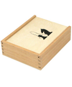 Schaakstukken In Kistje 77mm