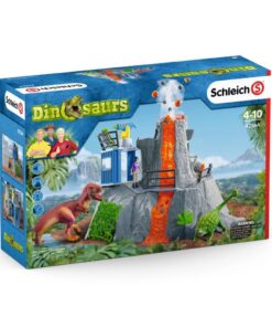 Schleich Dinosaurs Grote Vulkaanexpeditie + Licht en Geluid