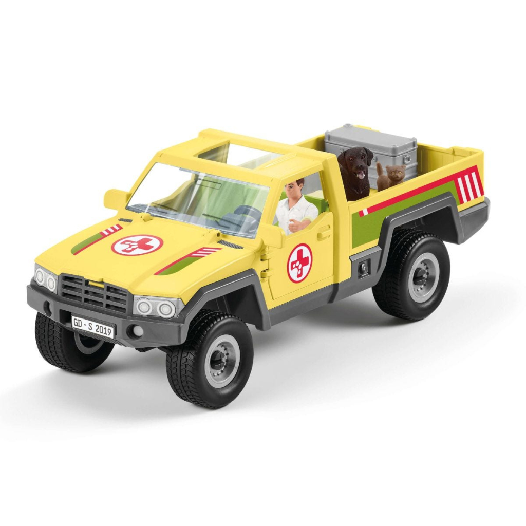 Schleich Farm World Speelfigurenset Dierenartsbezoek op de Boerderij - Image 2