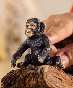Alternative view of Schleich Wild Life Chimpansee Welp