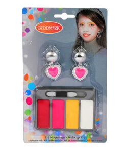 Schminkset Prinses + Oorbellen