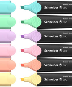 Alternative view of Schneider S-115097 Highlighter Job Pastel Kleur Ass. Etui A 6st.