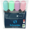 Schneider S-115098 Highlighter Job Pastel Kleur Ass. Etui A 4st.