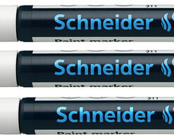 Schneider S-127149-3 Lakmarker Maxx 271 1-2 Mm Wit Set Van 3
