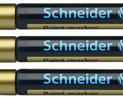 Schneider S-127153-3 Lakmarker Maxx 271 1-2 Mm Goud Set Van 3