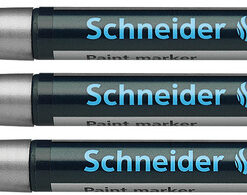 Schneider S-127154-3 Lakmarker Maxx 271 1-2 Mm Zilver Set Van 3