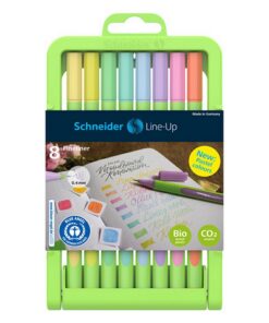 Schneider S-191088 Line-Up Fineliners 0.4 mm 8 Stuks Pastel
