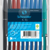 Schneider S-3081-2-3-4 Balpen K15 10s Assorti Kleuren In Headerbag