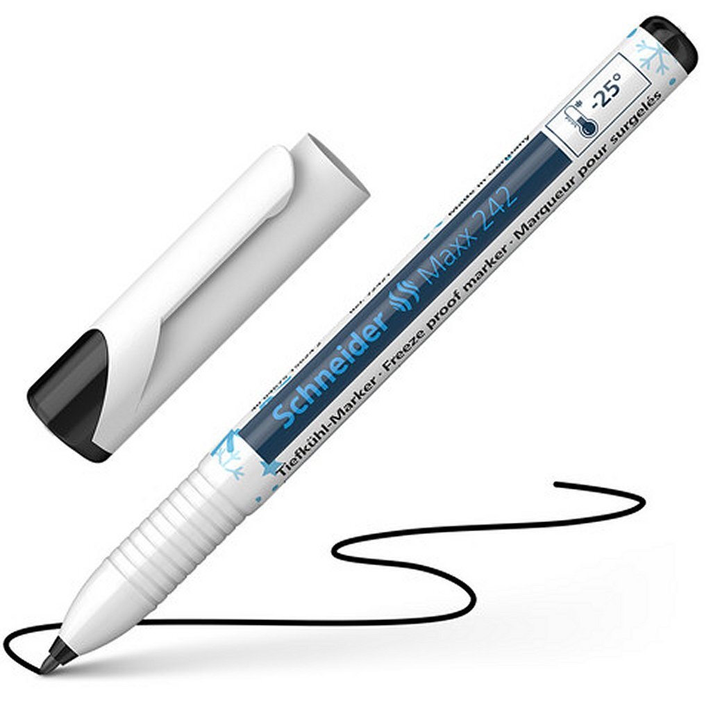 Schneider S-72421 Diepvries-Marker Maxx 242 Zwart - Image 2