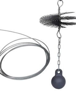 Schoorsteenveegborstel rond Ø 15 cm