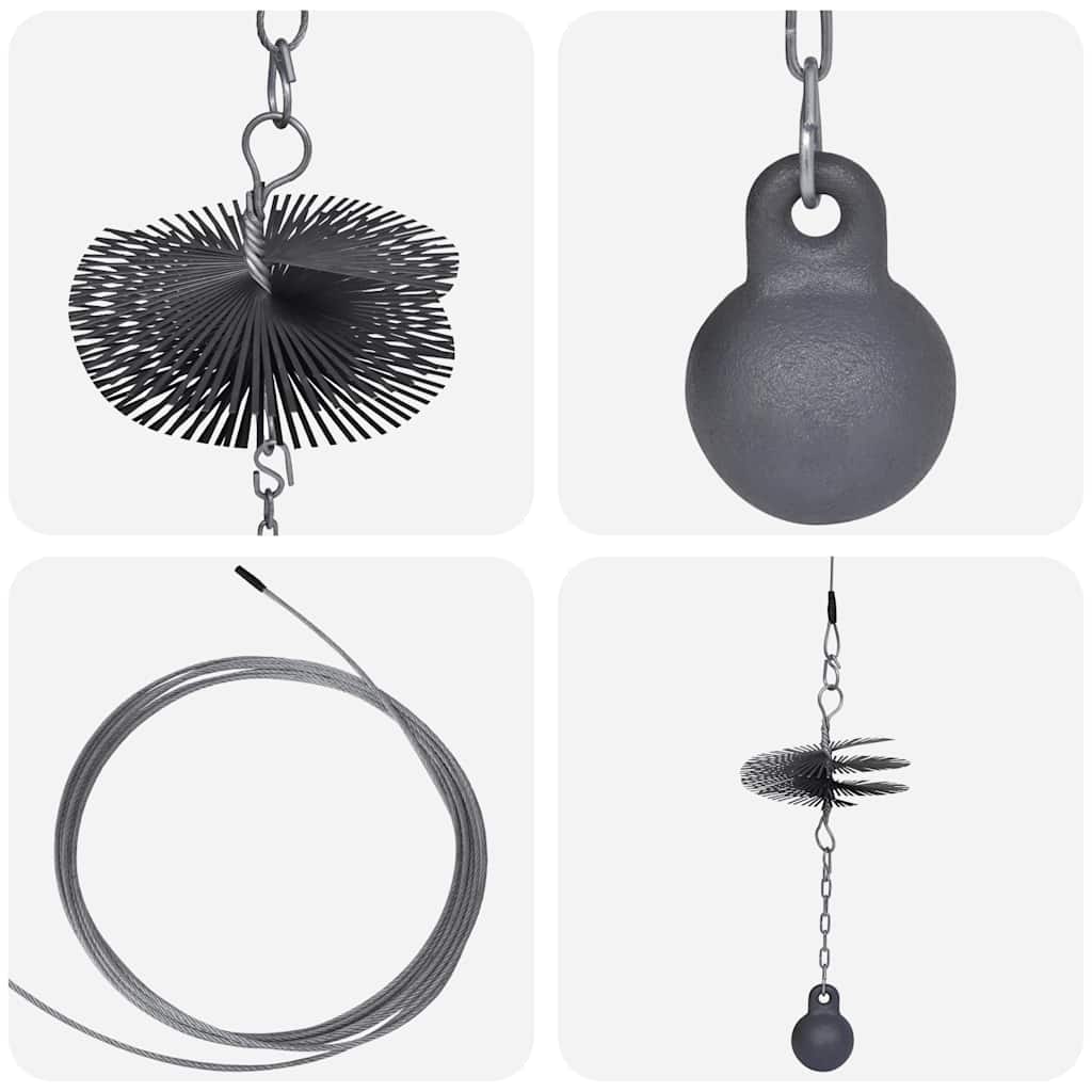 Schoorsteenveegborstel rond Ø 15 cm - Image 3