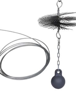 Schoorsteenveegborstel rond Ø 20 cm