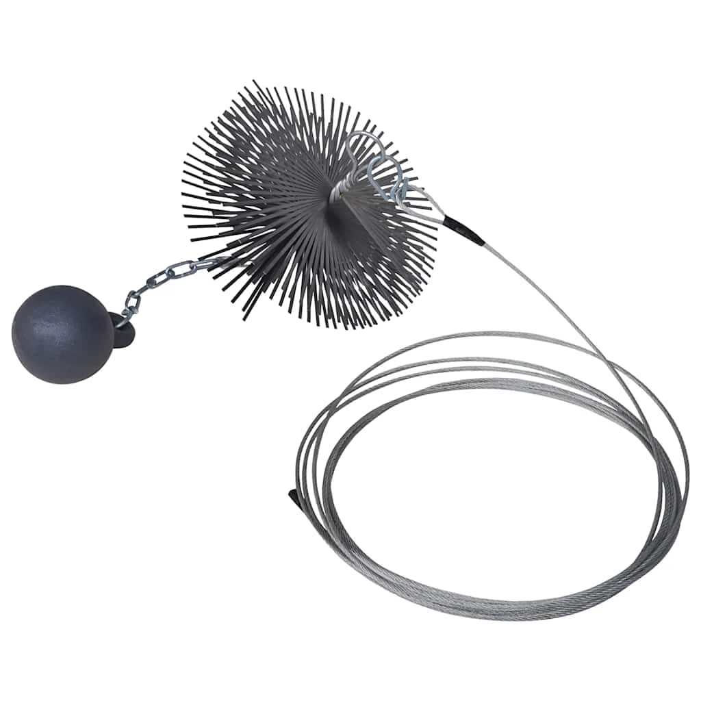 Schoorsteenveegborstel rond Ø 20 cm