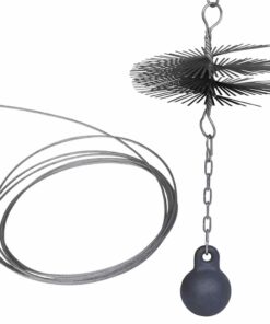 Schoorsteenveegborstel rond Ø 25 cm