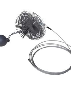 Schoorsteenveegborstel rond Ø 25 cm