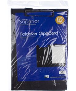 Seco SE-570-PVC-BK Klembord met Klep A4+ Zwart