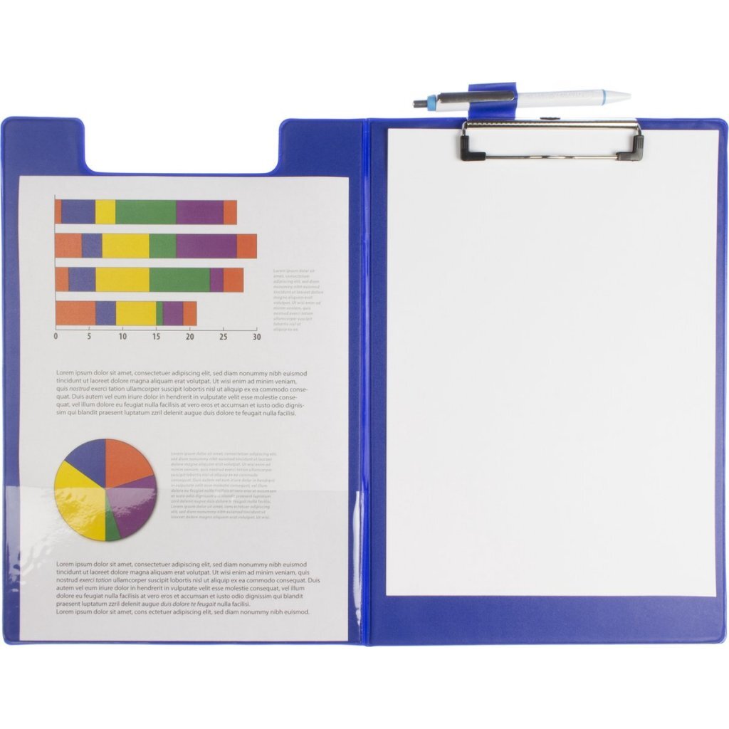 Seco SE-570-PVC-BU Klembord met Klep A4+ Blauw - Image 2