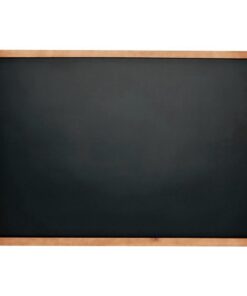 Seco SE-CHALKA3 A3 Krijtbord met Lijst Zwart/Hout