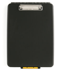 Seco SE-SC1517-BLK Klembord A4 Zwart Met Opbergvak. Slimline