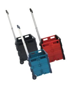 Alternative view of Seco SE-ZY-LC-BK Opvouwbare Trolley Krat Assorti