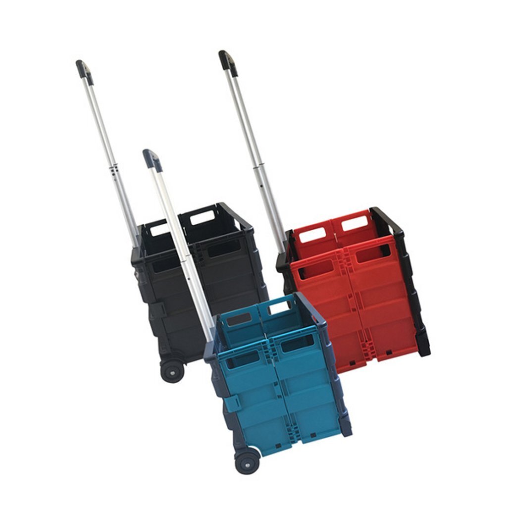 Seco SE-ZY-LC-BK Opvouwbare Trolley Krat Assorti - Image 2