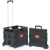 Seco SE-ZY-LC-BK Opvouwbare Trolley Krat Assorti