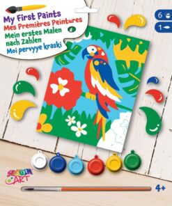 Sequin Art Schilderen op Nummer Papegaai