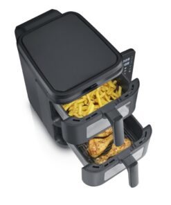Alternative view of Severin Severin S-Fry Duo Stack Heteluchtfriteuse 2x5.5L 2800W Zwart