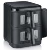 Severin Severin S-Fry Duo Stack Heteluchtfriteuse 2x5.5L 2800W Zwart