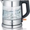 Severin WK3468 Waterkoker RVS/Glas 1L 2200W
