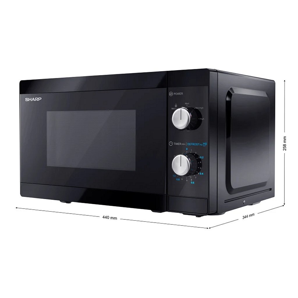 Sharp YC-MS01E-B Magnetron 20L Zwart - Image 4