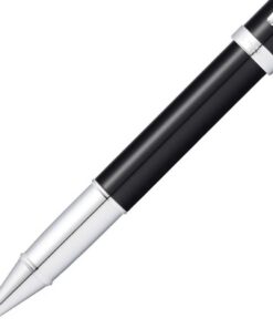 Alternative view of Sheaffer SF-E1933851 Rollerball 100 M Glossy Black Lacquer Chrome Plated