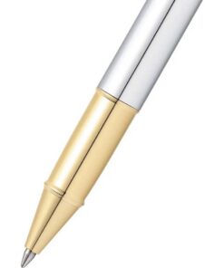 Alternative view of Sheaffer SF-E1934051 Rollerball 100 M Bright Chrome Gold Tone