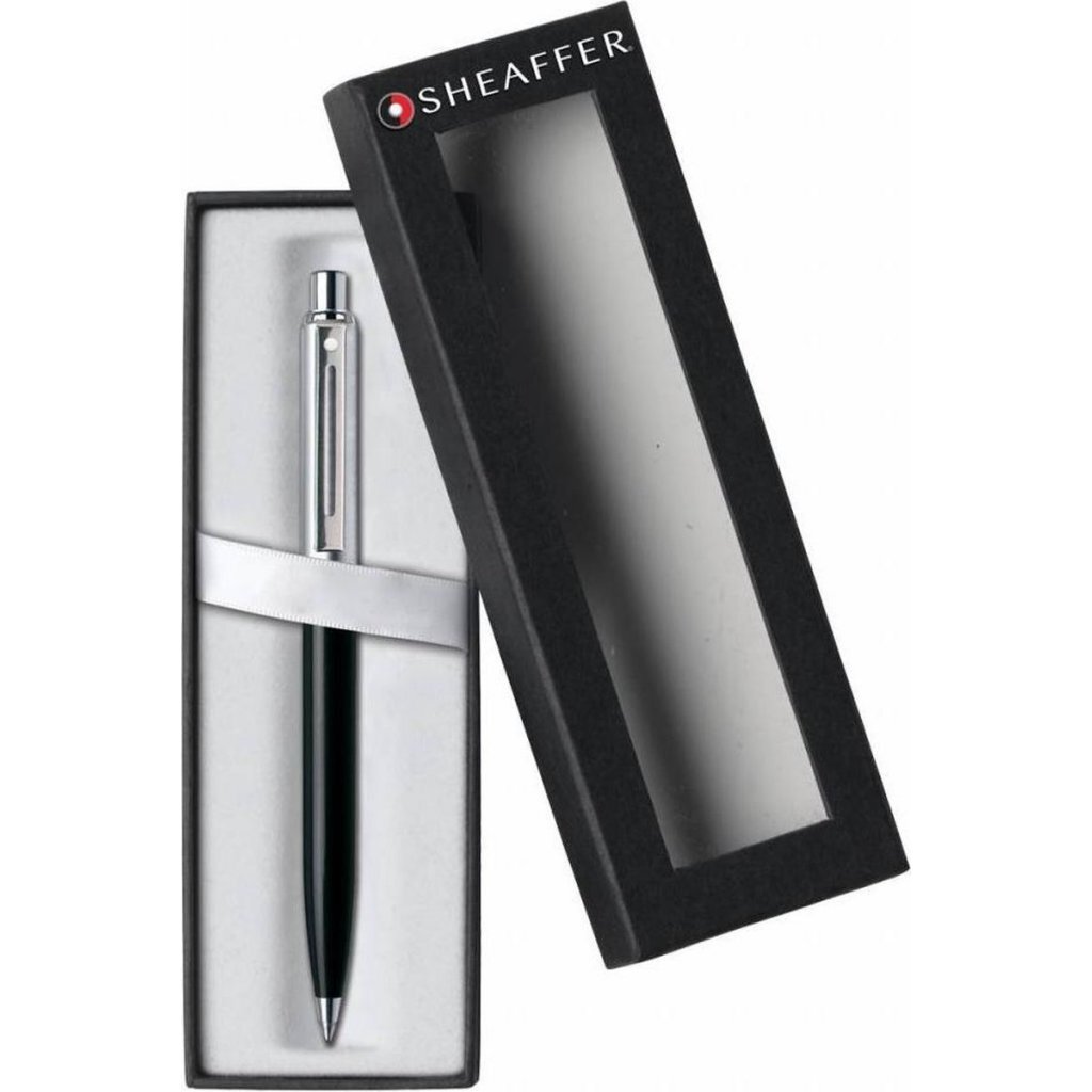 Sheaffer SF-E23211151 Balpen Sentinel M Black Brushed Chrome Chrome Plated - Image 2