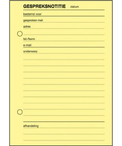 Alternative view of Sigel Expres Gespreksnotitieblok A6 5 Stuks