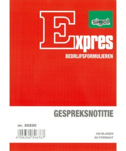 Sigel Expres Gespreksnotitieblok A6 5 Stuks