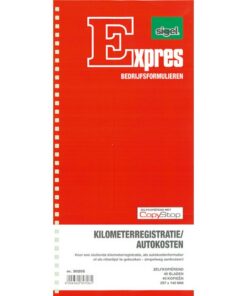 Sigel Expres Kilometerregistratie/Autokostenboek 2 Stuks
