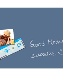 Sigel SI-B1207 Glasmagneetbord Be!Board Gepoederd Blauw 600x400x9mm Incl. 2 Magneten